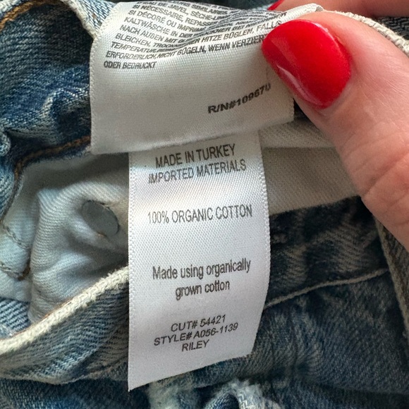 AGOLDE Riley High Rise Straight Crop - Picture 6 of 6